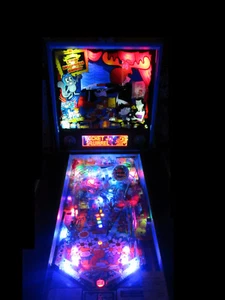 ROCKY and BULLWINKLE - NON GHOSTING Lighting Kit SUPER BRIGHT PINBALL LED KIT - Picture 1 of 6