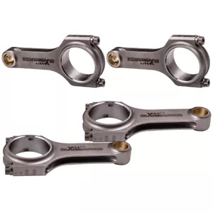 4pcs Racing Connecting Rods ARP Bolts For Toyota Corolla VVT-i(exc XRS) 1ZZ-FE - Foto 1 di 11