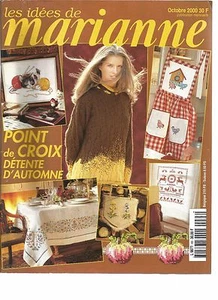 LES IDEES DE MARIANNE N°63 MOTIF A L'ANCIENNE / FLEURS DE MONTAGNE / CHATONS - Picture 1 of 1