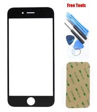 iPhone 4 4G Black Front Glass Lens with Adhesive and Free Tools