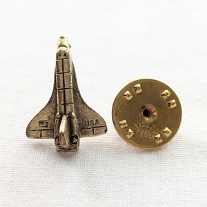 Pin Ballou NASA Transbordador Espacial Solapa Cuello Corbata De Colección Años 80 Regalo para Hombres - Imagen 1 de 3