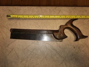 R. Groves & Sons Sheffield Tenon Back Saw - Casteel Elastic Spring Temper - Picture 1 of 10