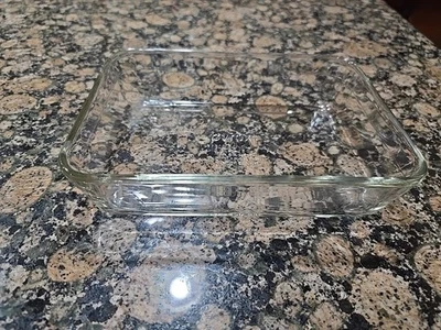 Pyrex 7210 Clear Casserole Baking Dish 3 Cup Rectangle 7x5x1.5 - Image 1 of 4