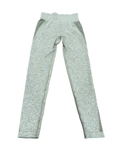 Gymshark Mujer Flexible Cintura Alta Leggings Yoga Verde Sin Etiqueta 25” Entrepierna LEER - Imagen 1 de 3