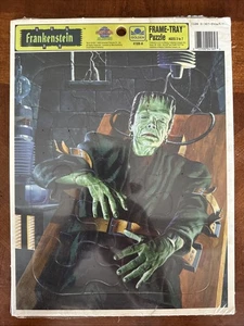 Frankenstein Frame-Tray Puzzle (1958, Golden, 4169-A) Brand New/Sealed! - Picture 1 of 6