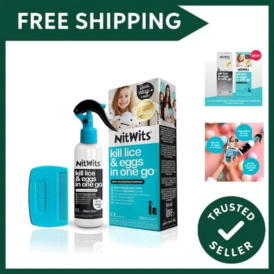 All-In-One Head Lice Spray 120ml – No Combing, No Chemicals, Just Results! - Image 1 of 4