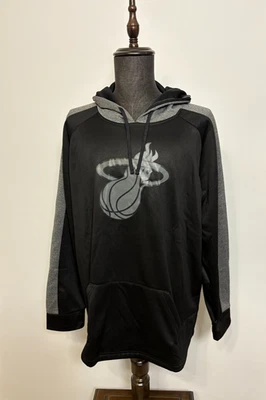 Pulôver Nike Miami Heat NBA com capuz masculino 2XL preto médio basquete 0173 - Imagem 1 de 4