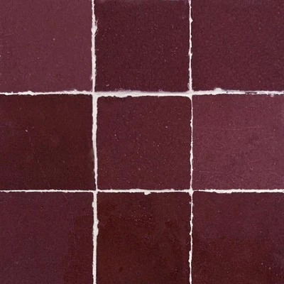 Carrelage Cellige marron châtaigne Carrelage mural brillant 10 x 10 -... - Photo 1/4