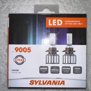 Sylvania 9005 LED Powersports Or Fog Use Only. - Picture 1 of 6