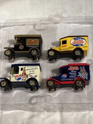 Lote de 4 Camiones de reparto cisterna Pepsi Cola diecast NOS publicidad Foto 1 de 4