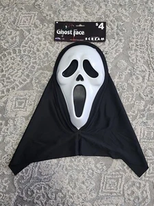 Fun World Easter Ghost Face Scream Mask NEW w/Tags CHEAP - Picture 1 of 5
