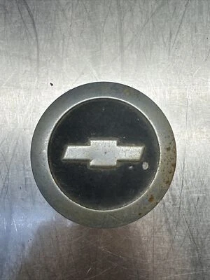 1954-1955 Chevrolet Pickup Truck Steering Wheel Horn Cap Bowtie Emblem Interior Foto 1 de 2