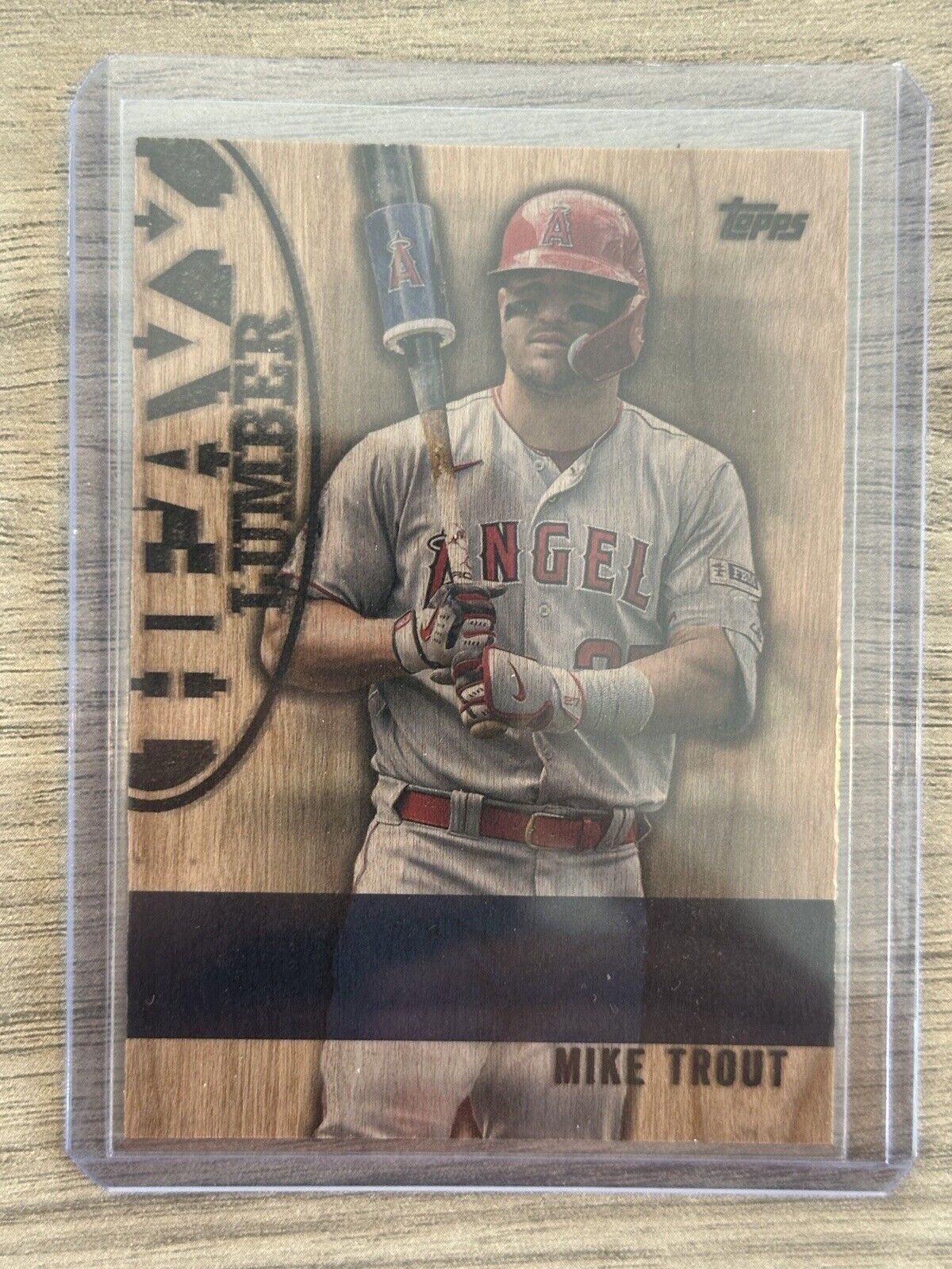 🔥 2024 Topps #HL-10 Mike Trout Heavy Lumber Angles SSP 🔥