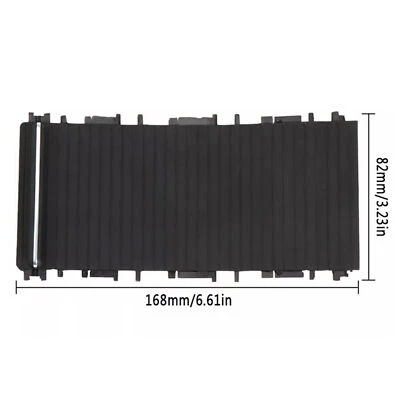 51167038333 Black Centre Console Roller Blind Cover For BMW 3 Series E46 1998-05 - Image 1 of 4