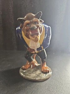 Beauty And The Beast Walt Disney Vintage Ceramic Figurine 6”tall Excellent Co. - Picture 1 of 6