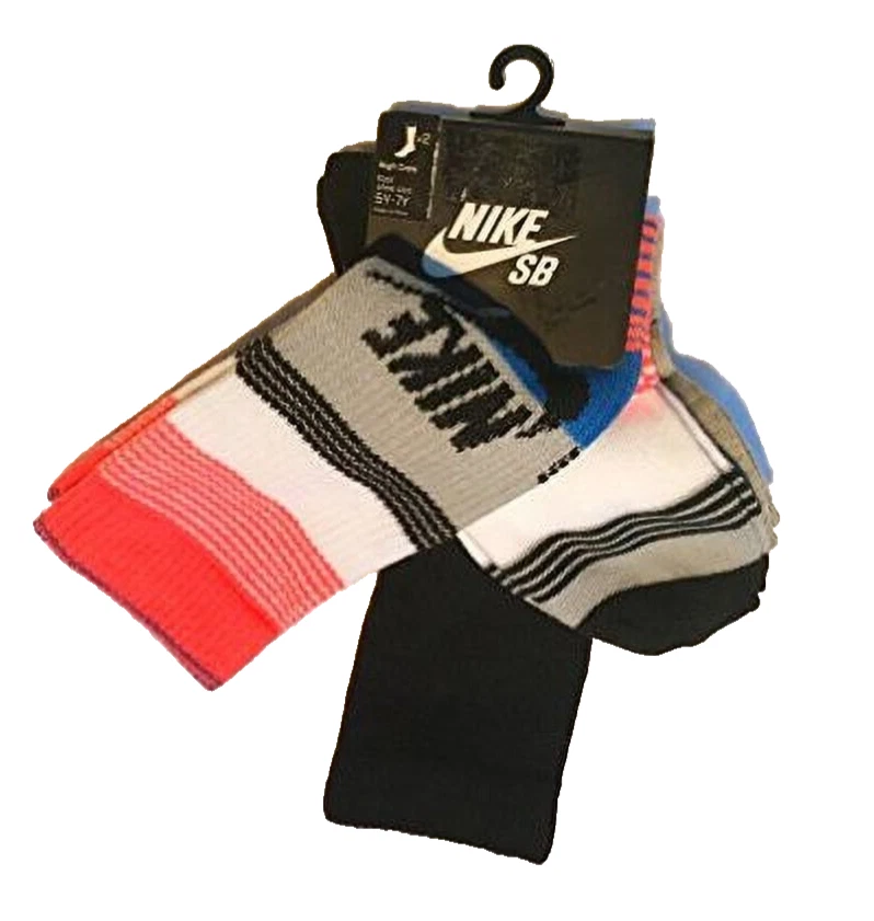 Nike SB Kids High Crew Socks Vintage Heather sz 5-7y - Image 1 of 1