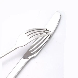 Dinnerware Camping Cutlery Set Picnic Tableware Portable Outdoor Utensil Kit - Picture 1 of 16