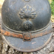ELMETTO FRANCESE MOD 915 ADRIAN WW1 helmet casque elmo 1GM BELLO FRONTE ITALIANO