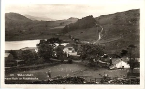 Watendlath and Path to Rosthwaite Valley RPPC England Postcard - Picture 1 of 2
