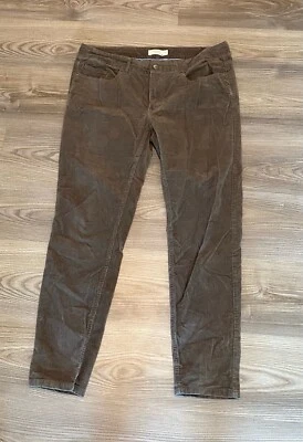 MK Mountain Khakis Brown Corduroy Pant Slim Fit Low Rise Women’s Size 12P - Image 1 of 4