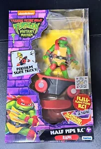 Teenage Mutant Ninja Turtles Half Pipe Remote Control Raphael, 2 piece Green Red - Picture 1 of 4
