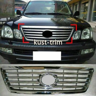 Kit de reparación de rejillas de parachoques delantero cromado para LEXUS LX470 2003-2007 Foto 1 de 4