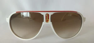 Gafas de sol Carrera Champion Aviator blancas Optyl pequeñas 57-11 - Imagen 1 de 12