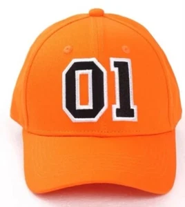 Dukes of Hazzard Baseball Cap. Gym. Orange/gold. Southern flag on back. New. - Picture 1 of 12