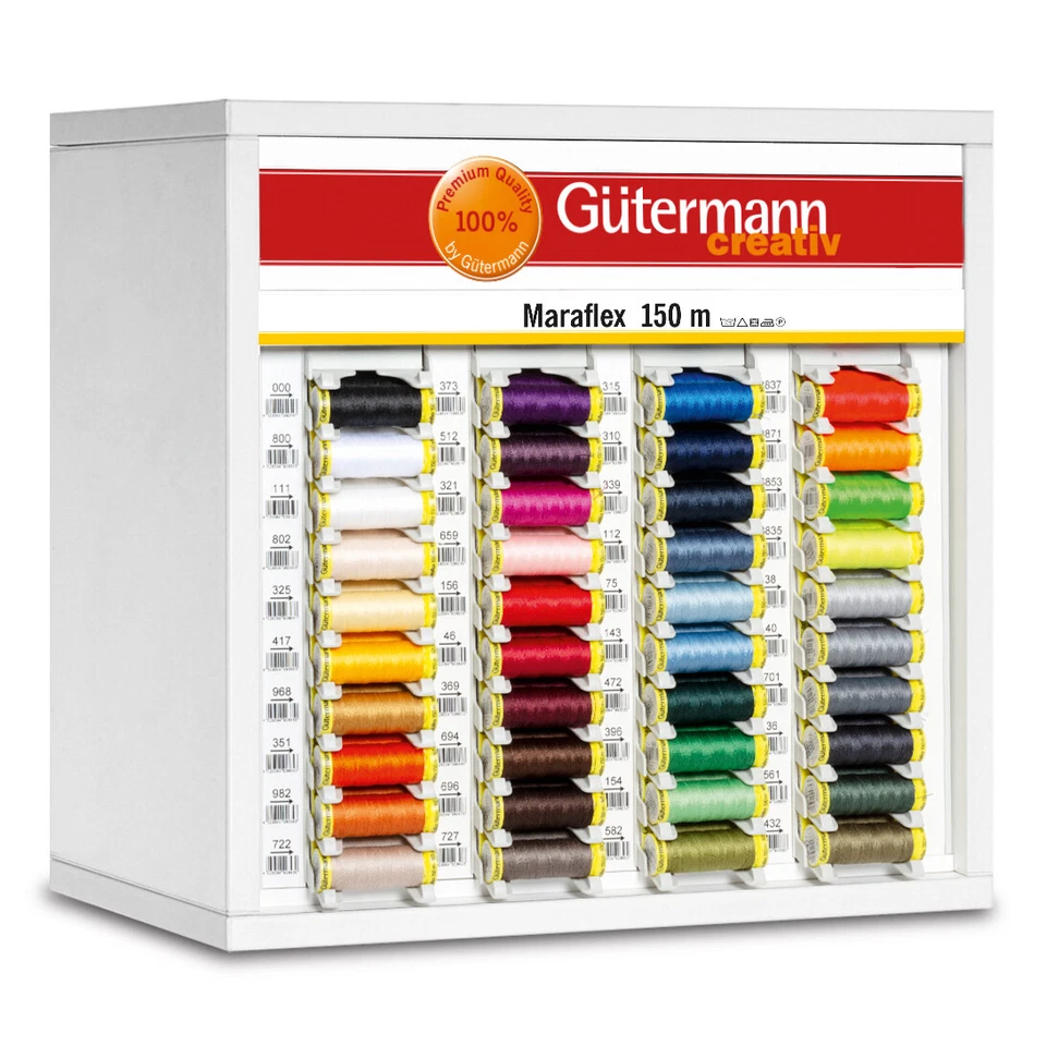Gutermann Maraflex Elastic Sewing 150m Thread for seams Full colour range  - Image 1 of 1