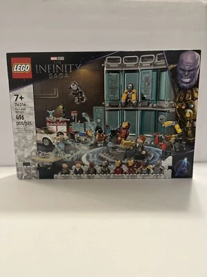 LEGO Marvel Super Heroes 76216 Iron Man Armory, NOVO EM FOLHA na Caixa - Imagem 1 de 4