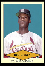 1954  BOB GIBSON RED HEART CARD PERSONALLY MADE  MT