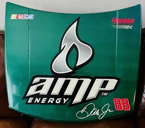 Dale Earnhardt Jr. Amp Energy NASCAR Replica Hood 30×26 Sealed - Picture 1 of 12