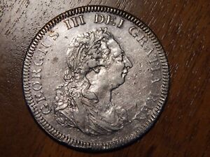 1804, Bank of England, George III Silver Trade Dollar (5 Shillings) Very Rare!