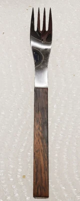 ROSENTHAL DUO ROSEWOOD Dinner Fork 7.75" 18/8 Stainless NEW NEVER USED Austria - Image 1 of 4