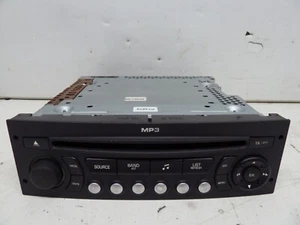 06-13 CITROEN C4 PICASSO 96646223XT STEREO RADIO CD PLAYER HEAD UNIT SIEMANSVDO - Picture 1 of 11
