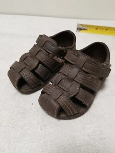 Cute Baby Boy  sandals, Garanimals size 4 used  - Picture 1 of 10