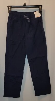 NUEVO CON ETIQUETAS NIÑOS TALLA 10, AZUL MARINO, GYMBOREE GYMSTER, PANTALONES PULL-ON Foto 1 de 4