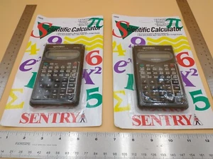 Lot of 2X Vtg Sentry Electronic Scientific Calculators CA656 New/Old Stock #Z187 - Picture 1 of 15