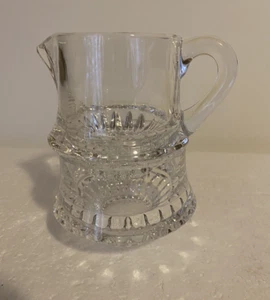 Gorham Full Lead Crystal Stacking Sugar & Creamer - Picture 1 of 9