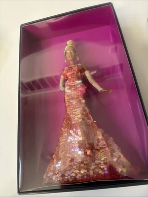 New ~ Barbie Stephen Burrows Alazne Doll Gold Label 2012 Mattel X8279 NRFB - Image 1 of 3