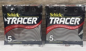 Schick Tracer 10 cartuchos flexibles NOS 1992 sellados ~ 2 paquetes de 5 cada uno - Imagen 1 de 10