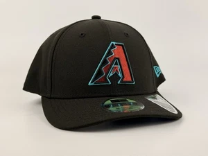 Arizona Diamondbacks New Era Cap 9 Forty M Crown Snapback Hat Black - Imagen 1 de 5