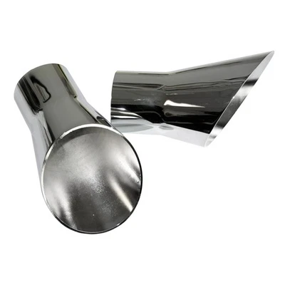 Tubo de escape puntas de trompeta cromadas Oldsmobile 442 Cutlass 1969-72 2 piezas Foto 1 de 4