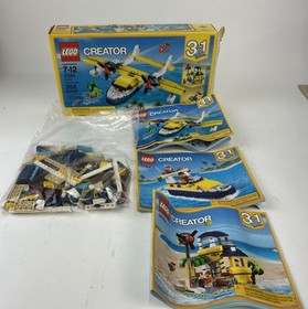 LEGO CREATOR: Island Adventures (31064) original box manuals pieces Incomplete ￼