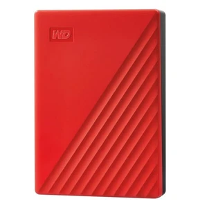 WD Portable Hard Drive, 5TB USB3.0, Red, My Passport Encryption, Password - Afbeelding 1 van 2