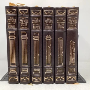 DECLINE & FALL OF ROMAN EMPIRE Edward Gibbon Easton Press 6 Volume Complete RARE - Bild 1 von 22