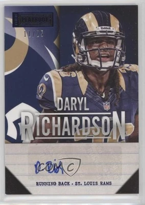 2013 Panini Playbook Signatures Blue /25 Daryl Richardson #75 Auto - Image 1 of 2