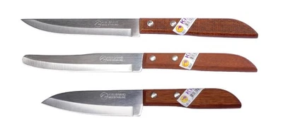 KIWI tailandés 3 cuchillos de cocina utilitario cuchillo de pelar frutas verduras rebanadora Foto 1 de 4