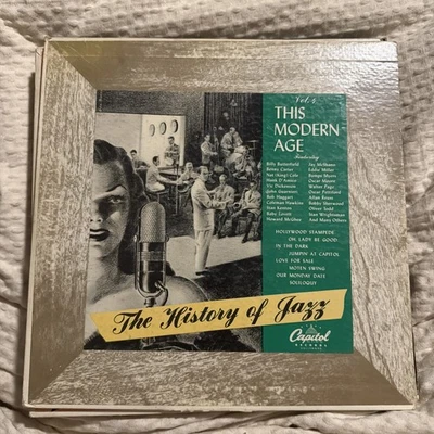 This Modern Age The History of Jazz Vol 4 Vinyl Record  Original Cover LP Foto 1 de 2