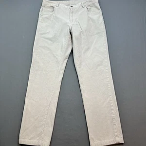 Spier Mackay Corduroy Pants Slim Fit Cream Beige 5 Pocket Pants Men’s 33/28 - Picture 1 of 9